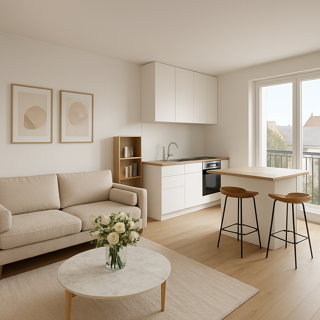  Appartement à vendre 2 pièces 54 m²
