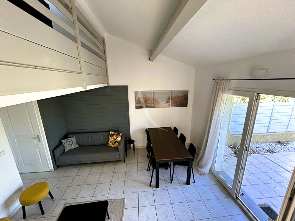 Vente Maison Maison 3 pièces, jardin, patio commun  + place de parking et piscine collective vendue entièrement meublée! Le barcares