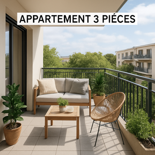  Appartement à vendre 3 pièces 69 m²