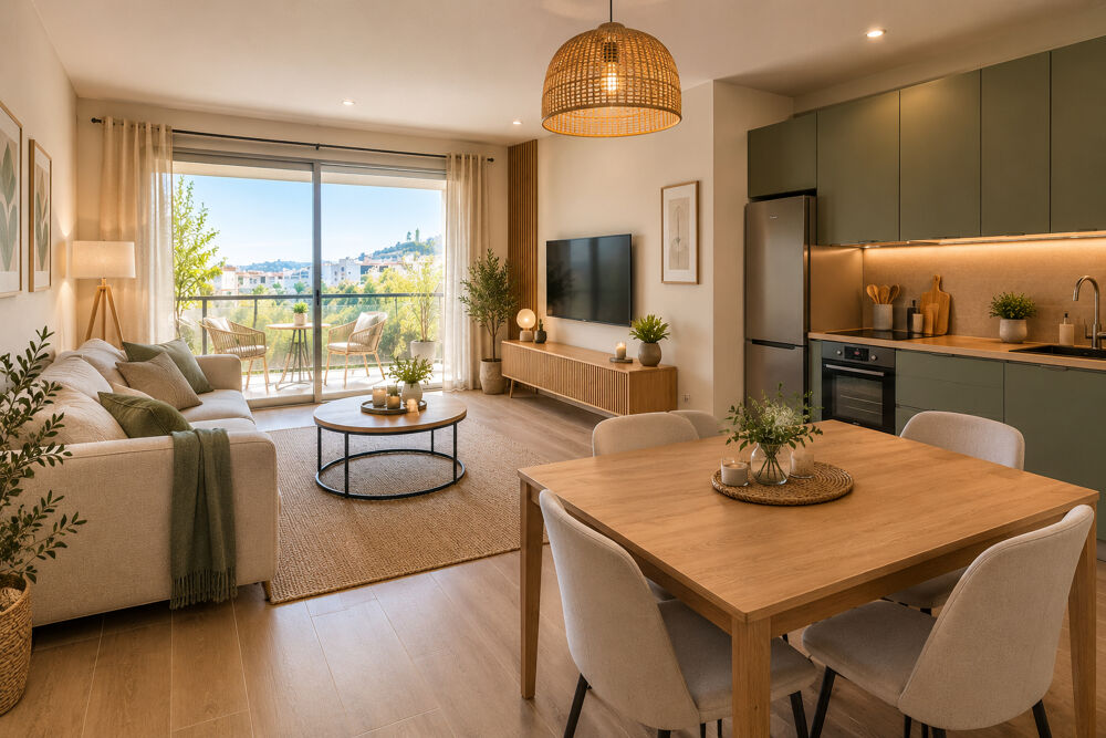 Vente Appartement CHARMANT 2 PIÈCES ETAGE ELEVE AVEC BALCON - NICE Nice