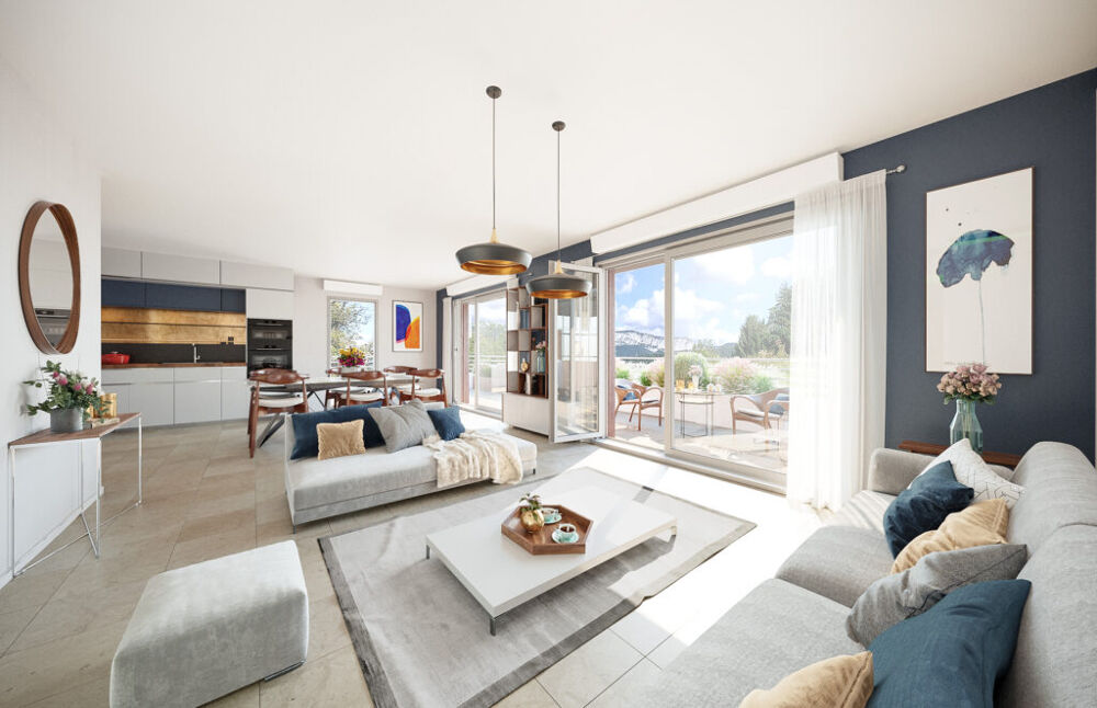 Appartement T4 77m² avec terrasse de 15m²