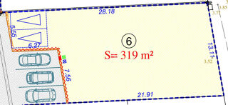  Terrain � vendre 319 m�