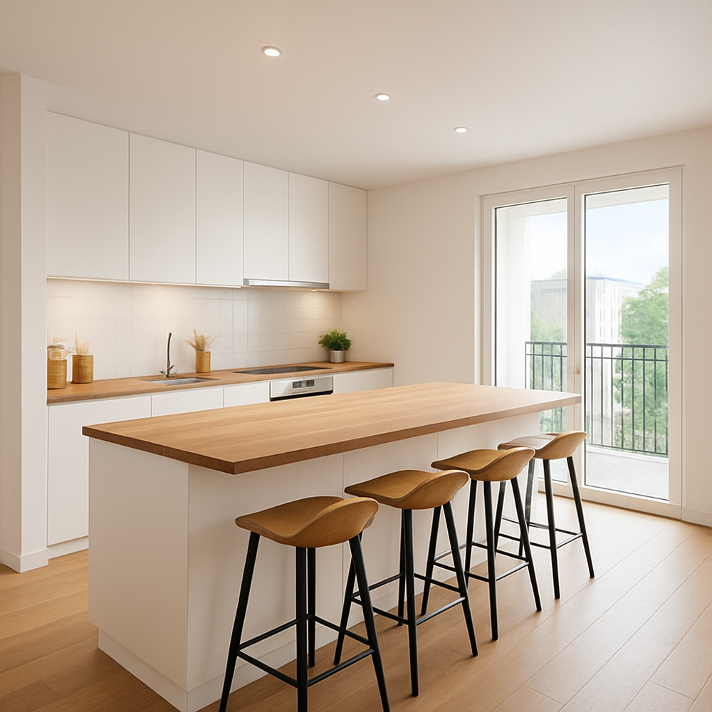 Appartement 3 pièces de 69 m2 (Clamart)