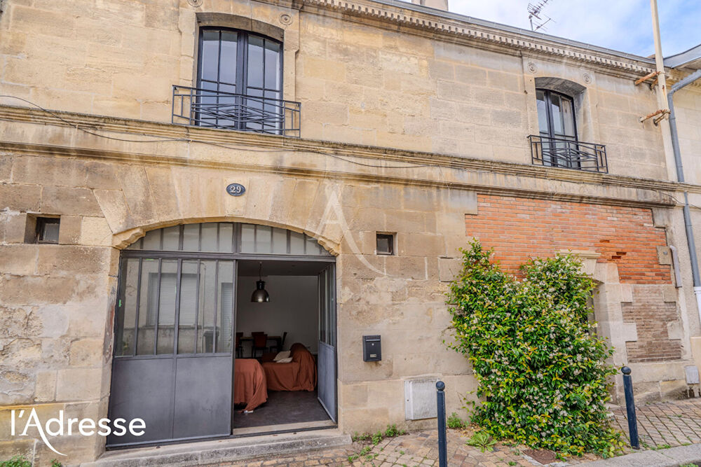 BORDEAUX JARDIN PUBLIC - Maison type loft de 128m² aux prestations conservées