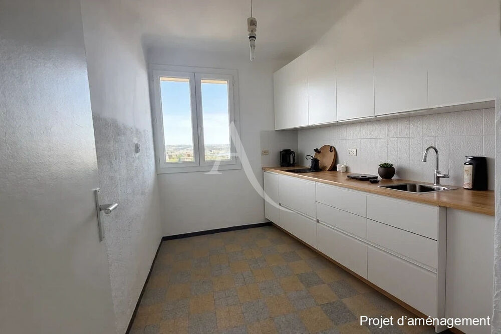 Location Appartement PORT-DE-BOUC - T1 AVEC VUE MER PANORAMIQUE ? DERNIER ÉTAGE Port de bouc