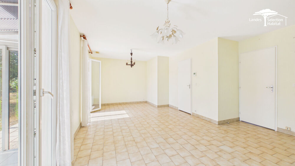 Maison contemporaine de plain-pied des années 80