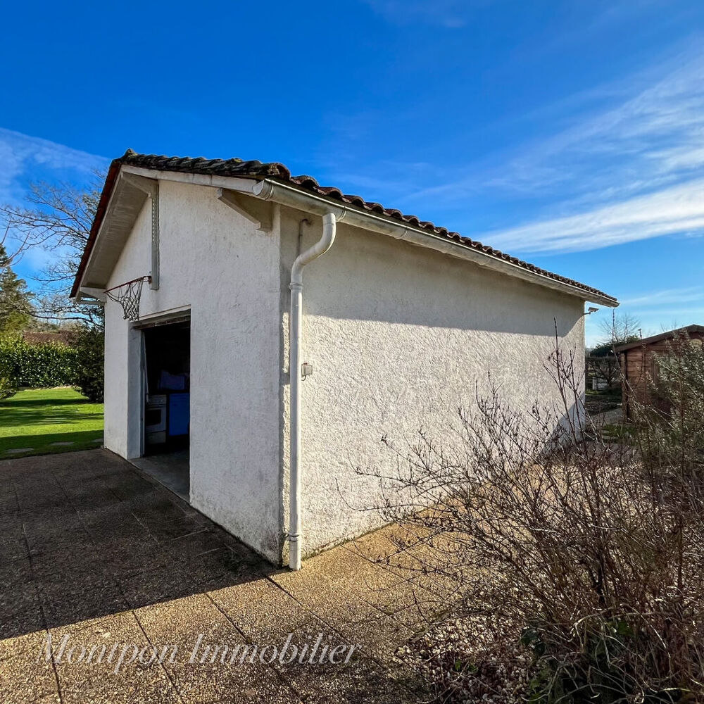 Terrain constructible + garage Montpon Menesterol