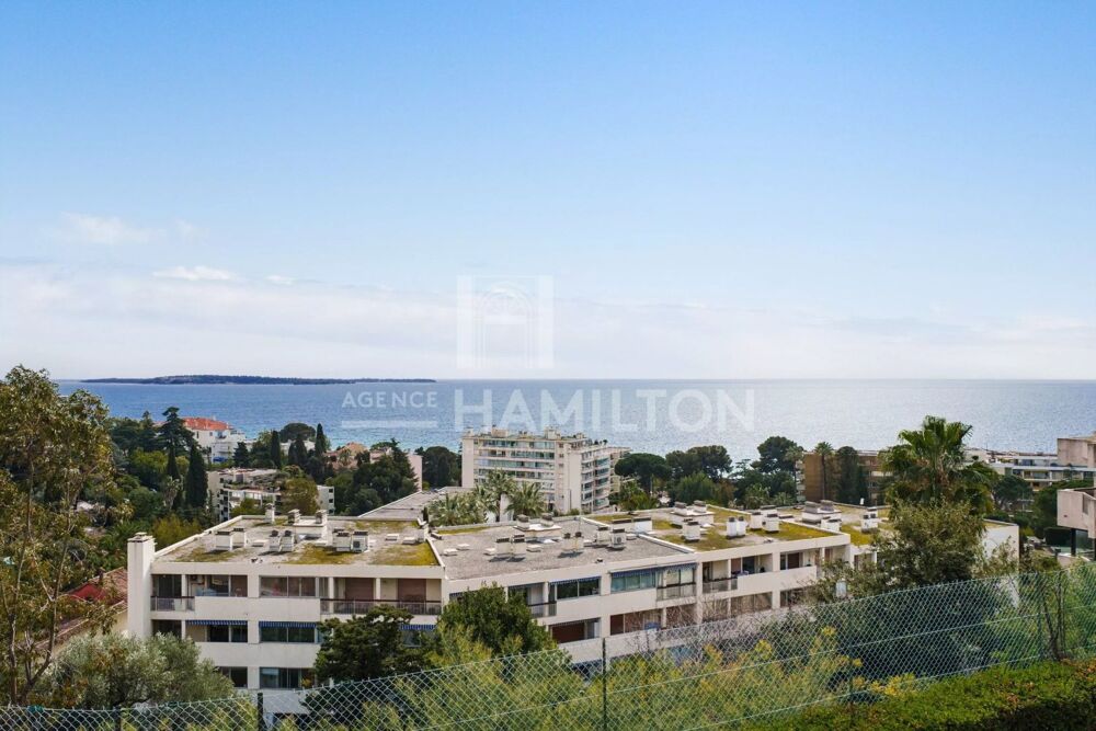 Opportunité à Cannes : Studio vue mer meublé dans résidence avec