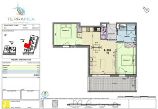  Appartement � vendre 3 pi�ces 