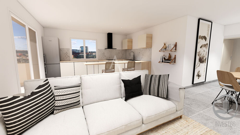 APPARTEMENTS NEUF T3 ET T4 DANS PETITE RESIDENCE EN CENTRE DE CABESTANY