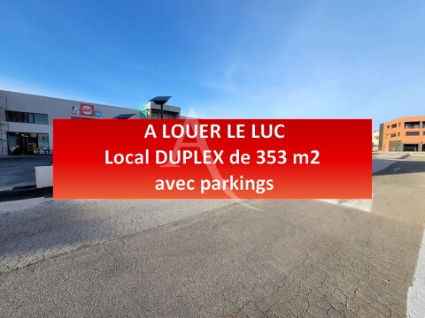 Le Luc local commercial 353 m2 avec parkings 6354 83340 Le luc
