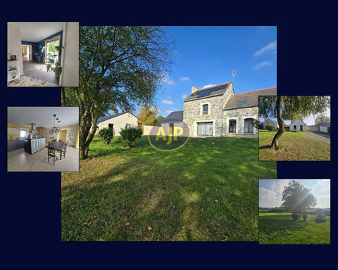   CONQUEREUIL, bien en pierres r�nov�, 4 chs, 1 hectare Maison - 6 pi�ce(s) - 147 m�