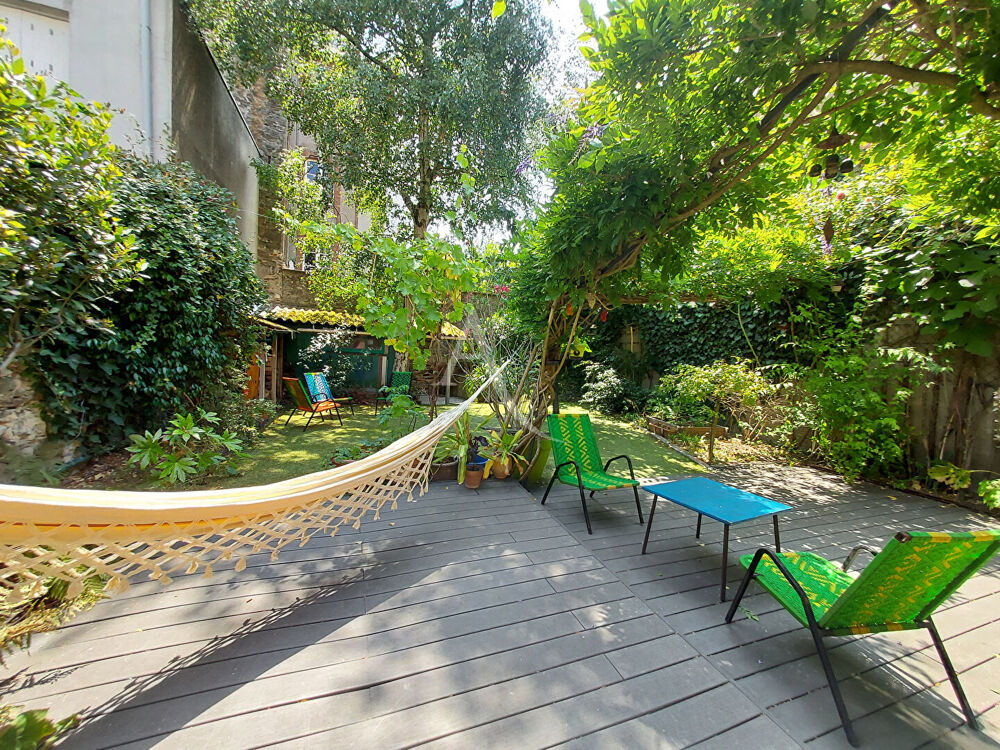NANTES - CENTRE VILLE - 4 chambres - Jardin - Garage