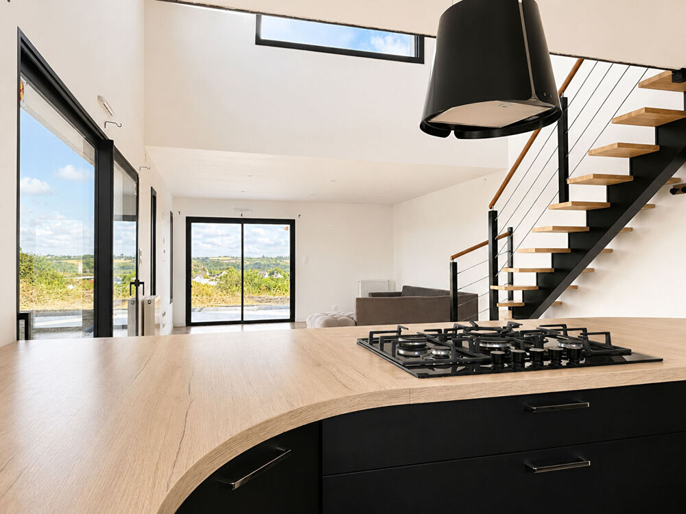 Maison contemporaine 2023 avec suite parentale et vue dégagée à Ploufragan