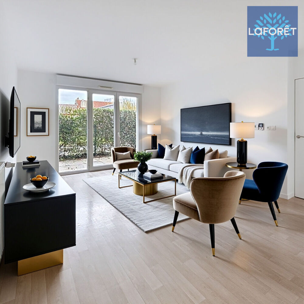 Vente Appartement Appartement 2 pièces en Rez-de-jardin avec  terrasse et stationnement Nantes