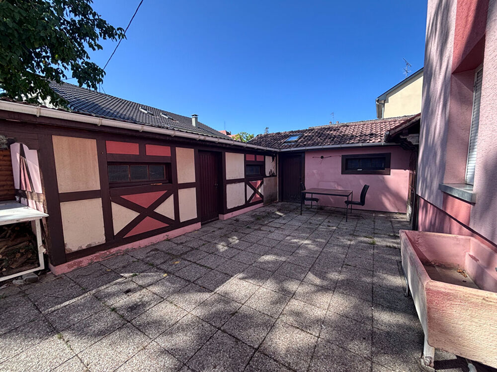 Maison individuelle à vendre à Cernay : le calme, l'espace et un brin de travaux pour les bricoleurs !