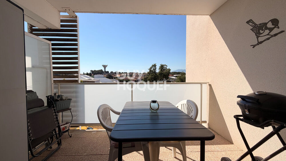 Appartement T3 au 3ème étage vendu loué - à vendre en Centre-ville de Saint Cyprien (66750). EXCLUSIVITE pour INVESTISSEUR -