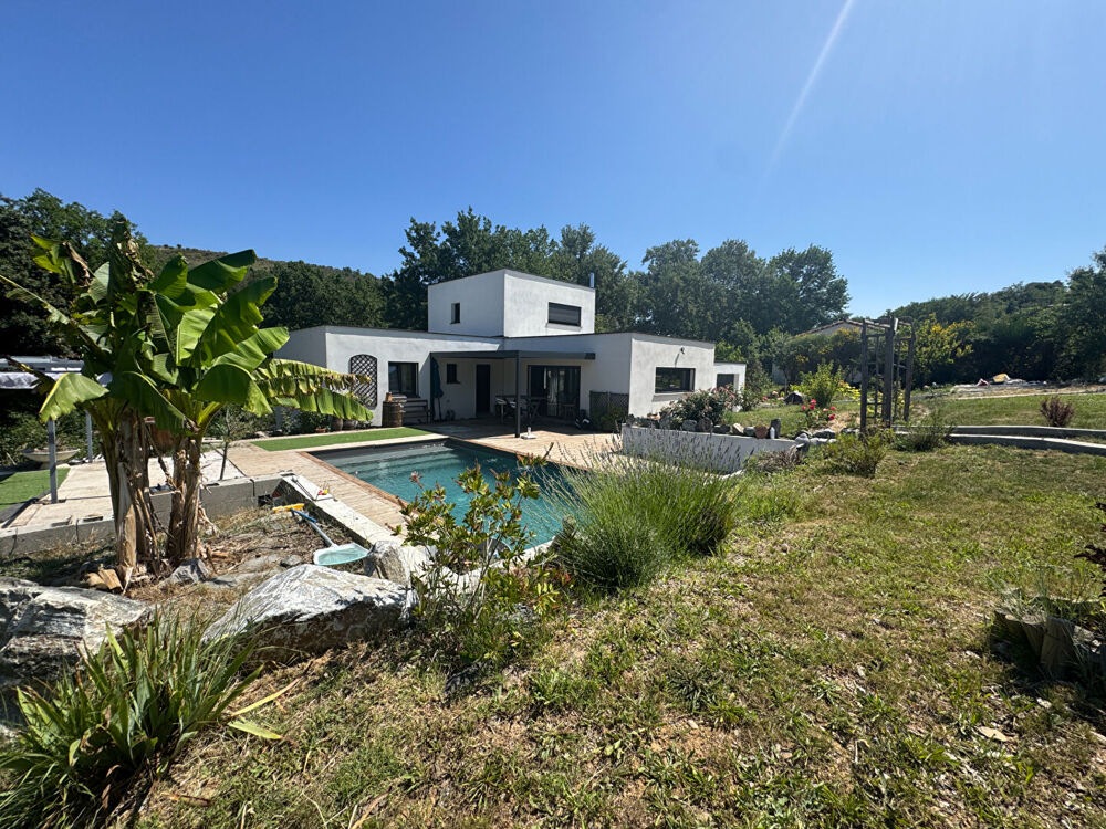 Vente Maison Villa contemporaine avec piscine & vue dégagée - Limoux secteur résidentiel très prisé Limoux