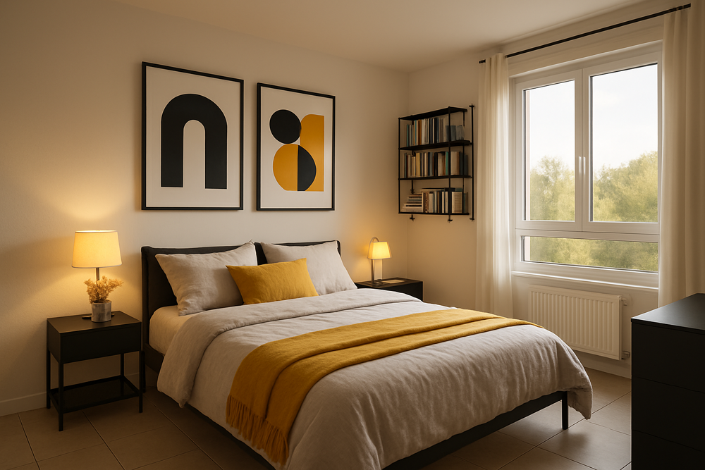 Appartement 2 pièces de 46 m2 (Bron)