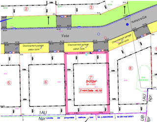  Terrain à vendre 311 m²