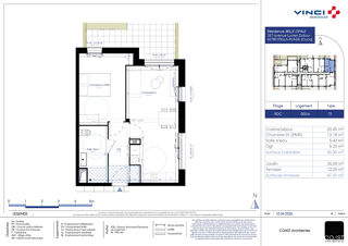  Appartement � vendre 2 pi�ces 43 m�