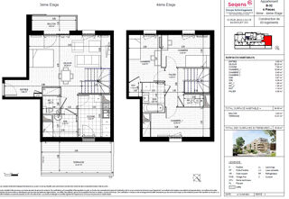  Appartement � louer 4 pi�ces 85 m�