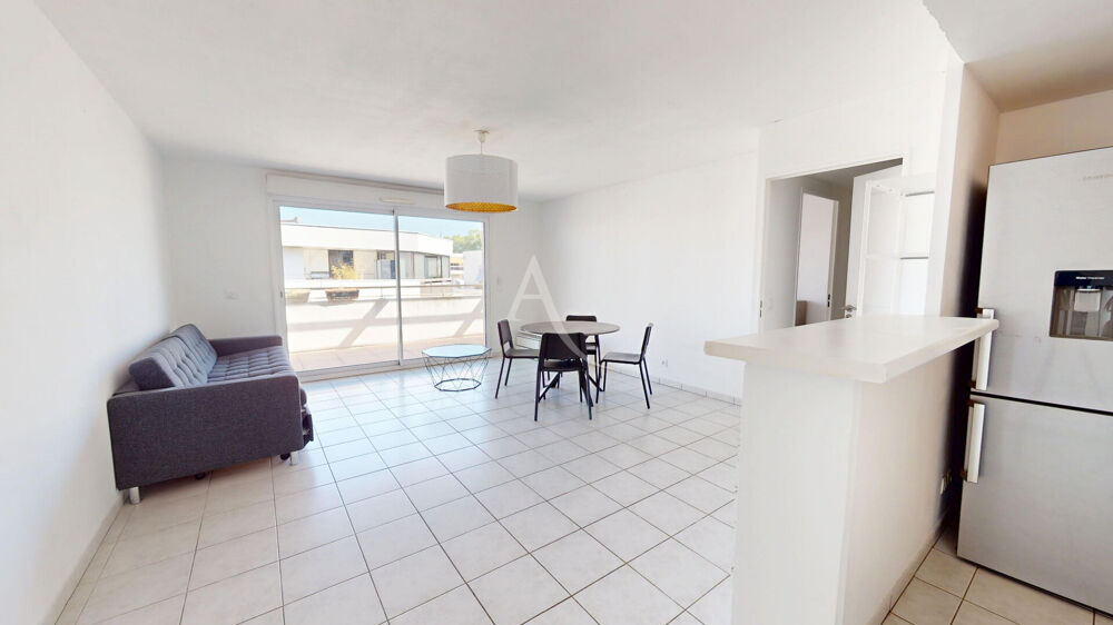 Vente Appartement T2 49,75 m² Dernier étage Terrasse 16 m² Garage fermé Montpellier Rondelet Montpellier