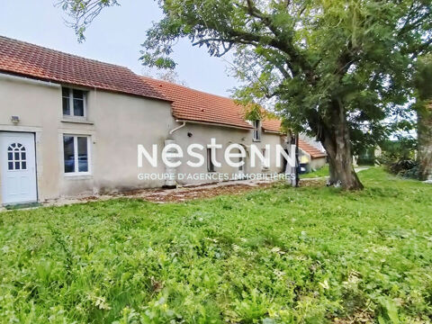   A Auxy  - Long�re 6 pi�ces  - 4 chambres 123 m2  et Maison � r�nover - Grange - Terrain 1177 m2 Maison - 6 pi�ce(s) - 123 m�