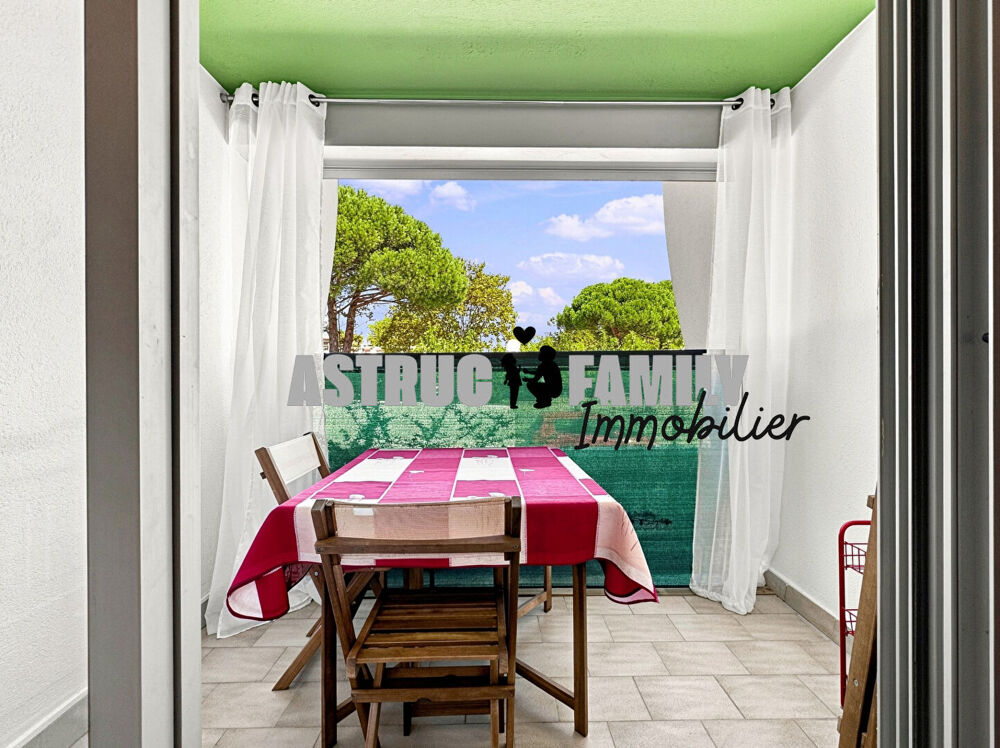 STUDIO CABINE -TERRASSE - PREMIERE LIGNE- PARKING POSSIBLE-