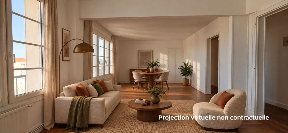 Vente Appartement Appartement lumineux 3 pièces 76 m² avec balcon et 2 chambres - Quartier Chasse Royale - Hôpital Le mans