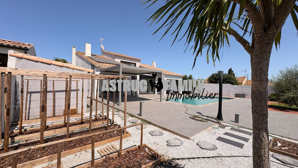 Aigues-Mortes - MAISON CONTEMPORAINE - JARDIN PISCINE GARAGE
