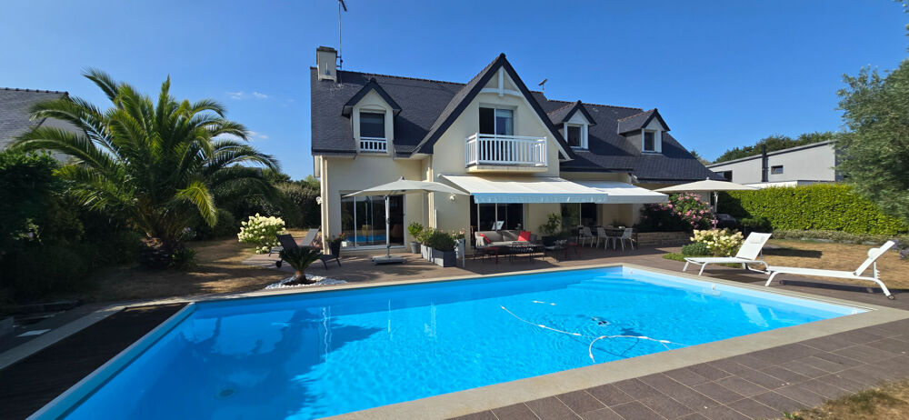 Vente Maison Fouesnant, Beg-Meil, très jolie contemporaine de 205 m² environ, bourg et plages à pied ! Fouesnant