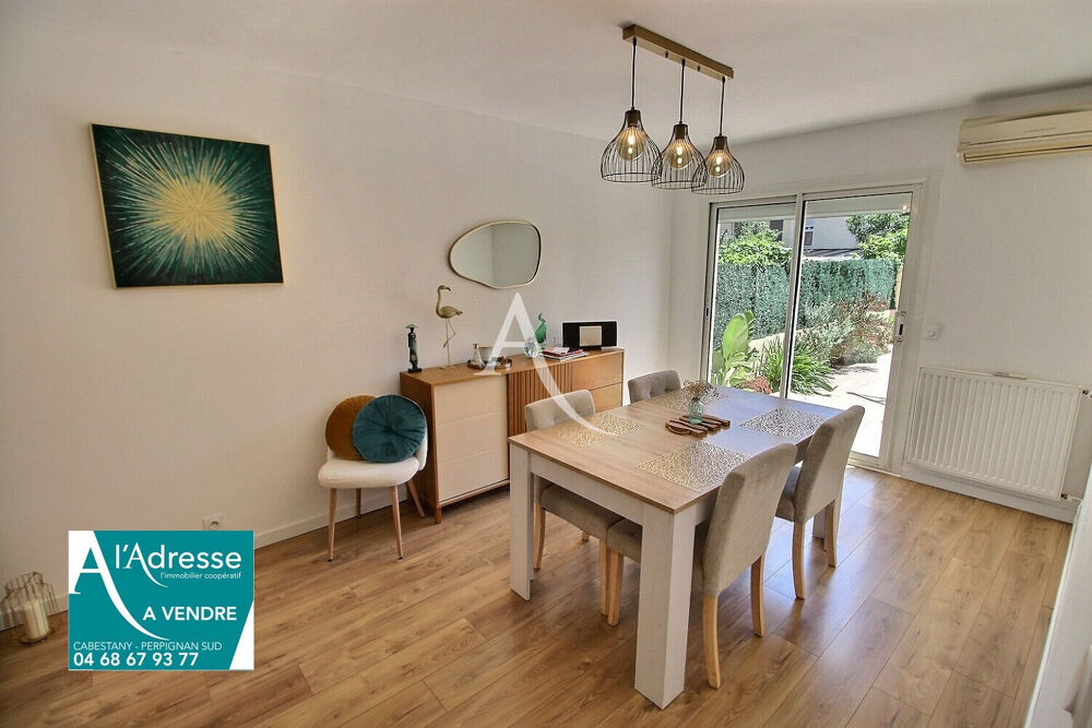 CABESTANY - VILLA A VENDRE DE TYPE T4 AVEC GARAGE SUR TERRAIN 2 FACES