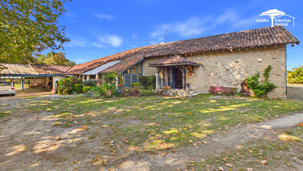 Ensemble immobilier d'exception de 380 m² hab. , piscine, dépendances et revenus locatifs