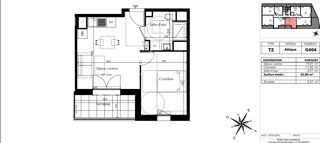  Appartement à vendre 2 pièces 1 m²