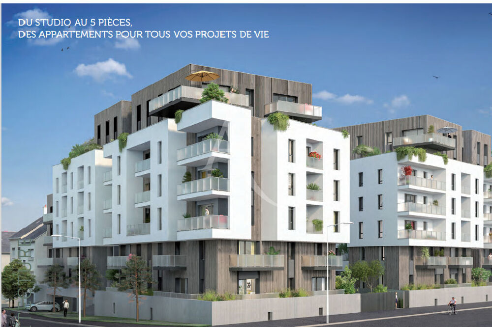 Vente Appartement Appartement de type 2 de 54,20m² avec deux grandes terrasses dans le centre de St Nazaire Saint nazaire