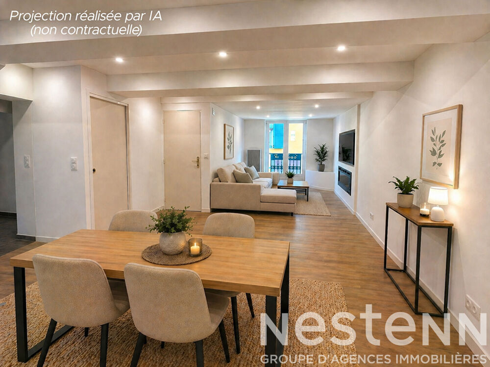A VENDRE FLAYOSC Appartement T2 66 m² au centre-ville