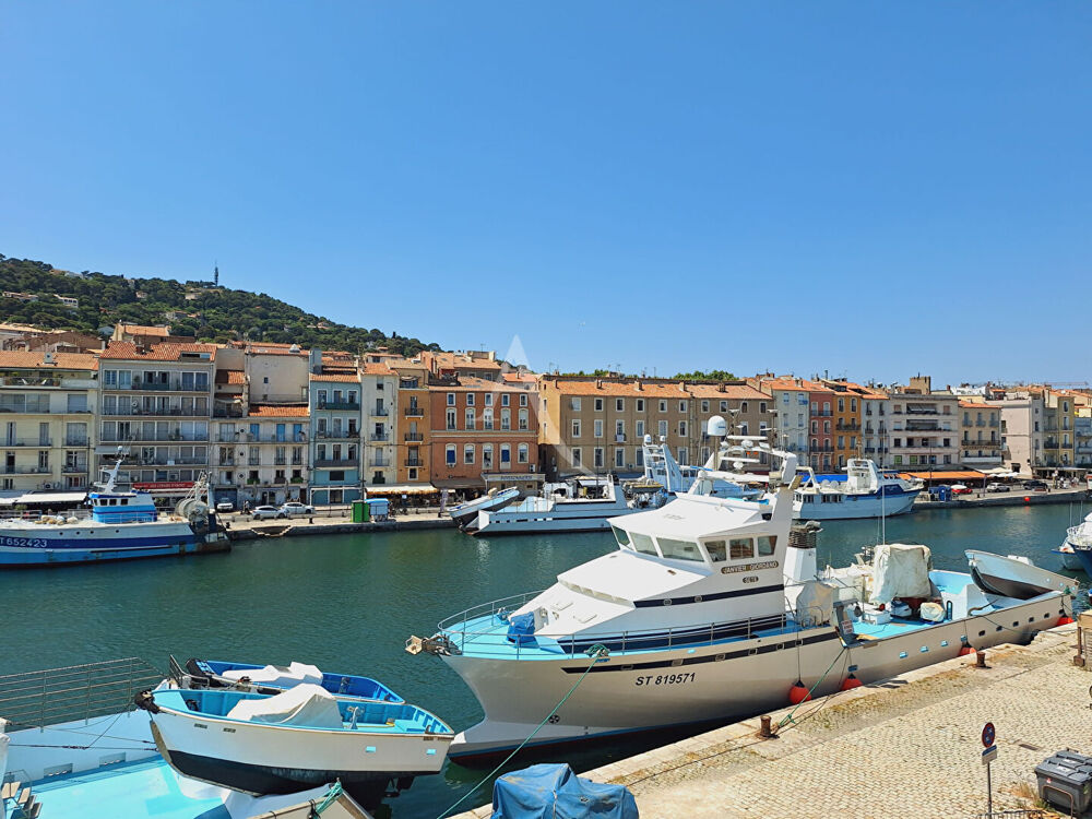 Vente Appartement SÈTE - QUAI ASPIRANT HERBER VUE EXCEPTIONNELLE Sete