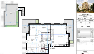  Appartement � vendre 5 pi�ces 99 m� Metz