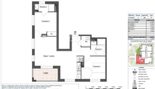  Appartement à vendre 3 pièces 63 m²