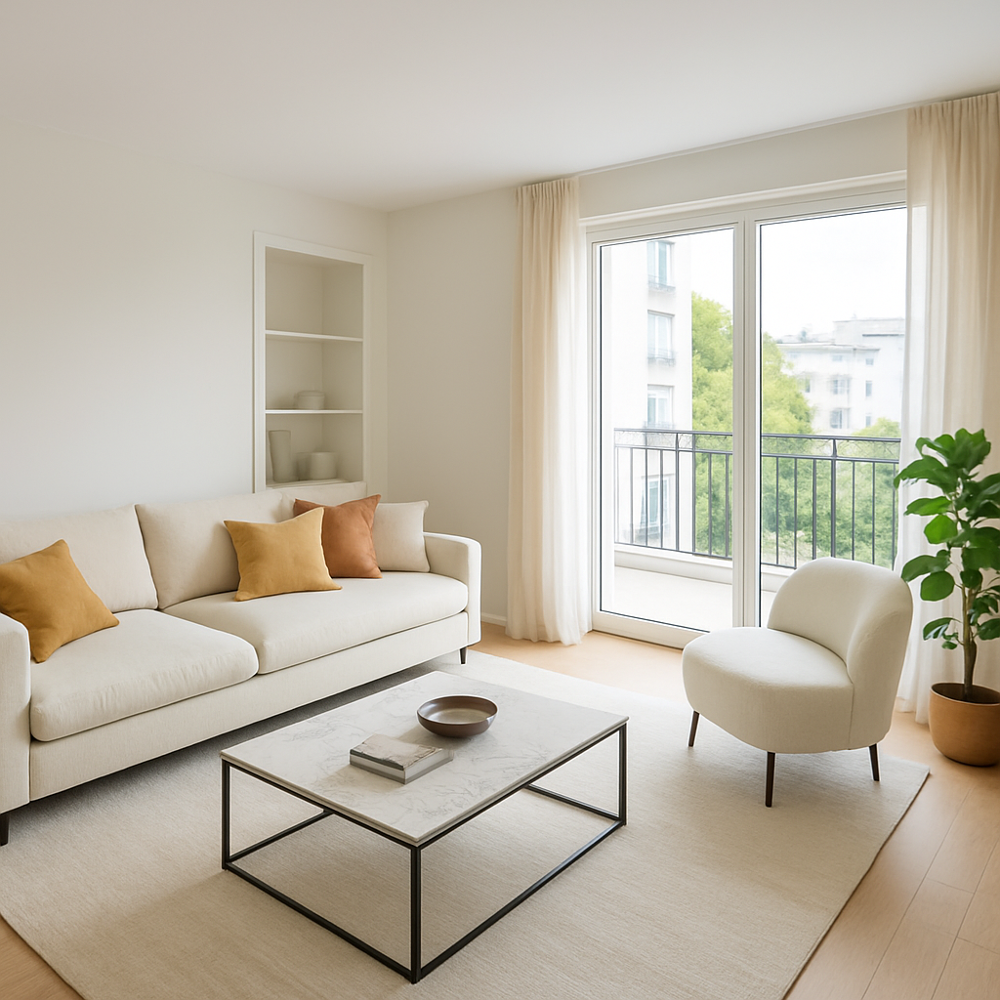 Appartement 3 pièces de 65 m2 (Nantes)