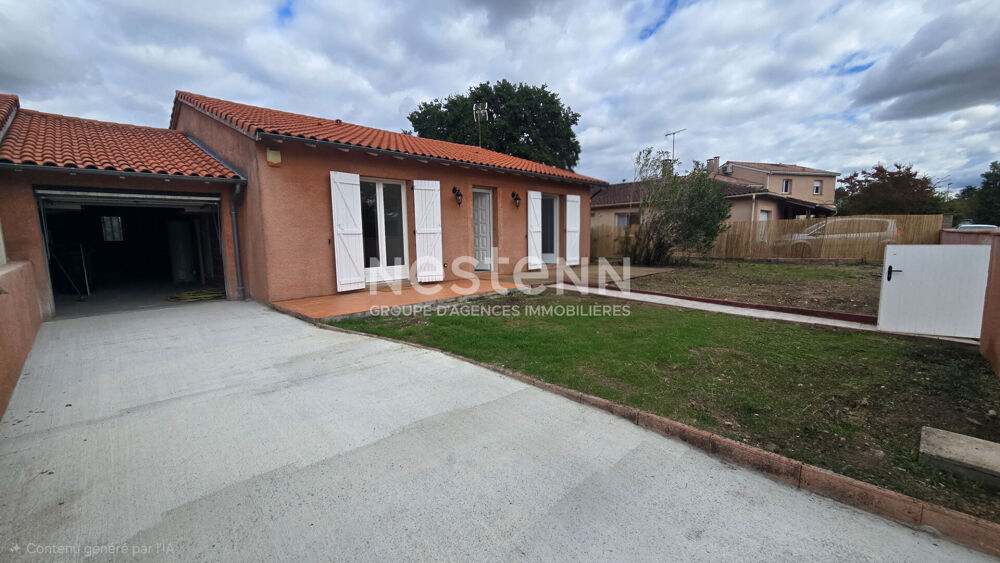 Location Maison Maison Colomiers t4 111.86M² DE PLAIN PIED TERRAIN 616M² avec garage Colomiers