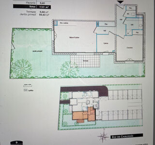  Appartement � vendre 2 pi�ces 58 m�