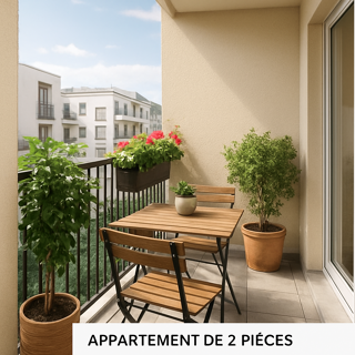  Appartement à vendre 2 pièces 45 m²