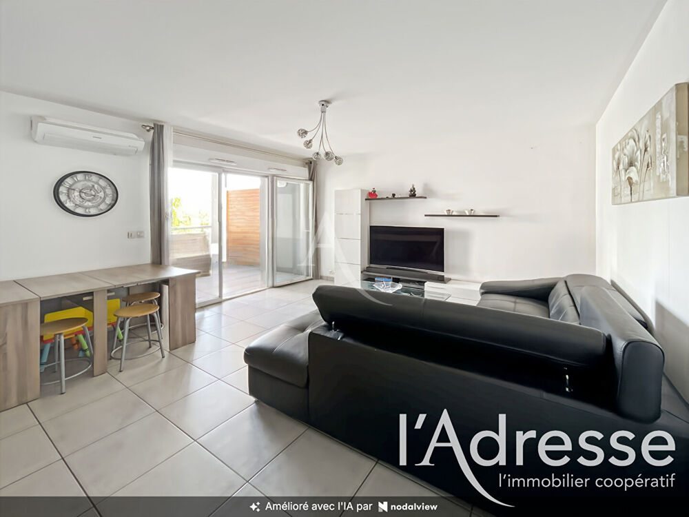 Vente Appartement MARSEILLE 14e ? HAUTS DE SAINTE-MARTHE ? GRAND T3 AVEC TERRASSE ET GARAGE DOUBLE Marseille 14