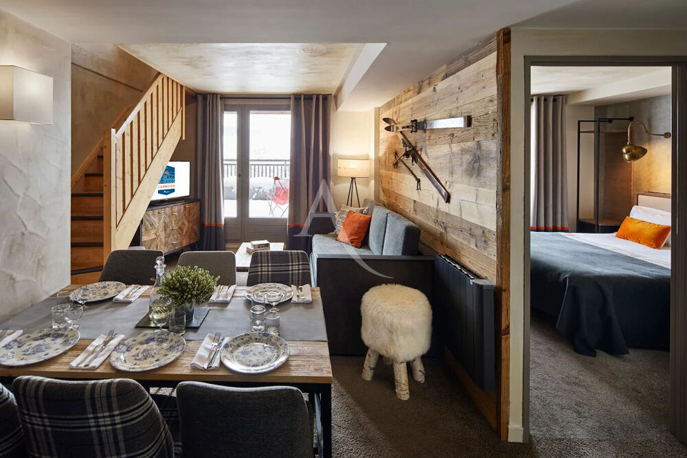 A VENDRE POUR INVESTISSEMENT LMNP RESIDENCE DE TOURISME: Appartement 3 pièces de 51.76 m2 + terrasse situé à Megève (74120)