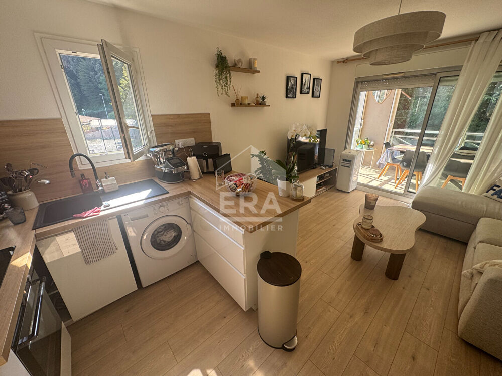 Cagnes-sur-Mer - 2 pièces de 35m² avec garage, piscine et tennis