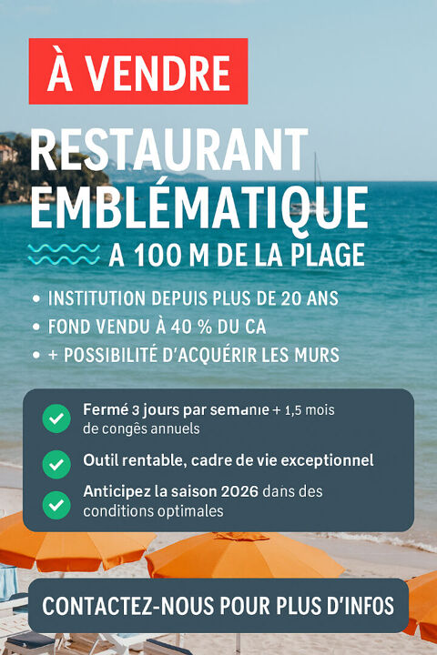 FDC Restaurant Hy&egrave;res plages 200725 83400 Hyeres
