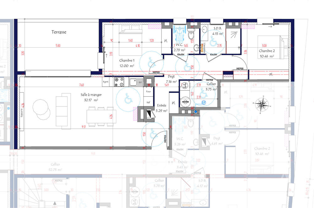 Le Rosendo - Appartements neufs T3 avec terrasse à Latour-Bas-Elne