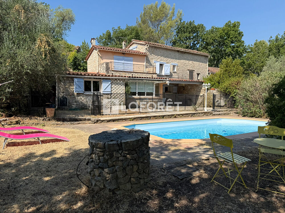 Vente Maison BERGERIE A FAYENCE  DANS UN HAMEAU  3+1pièce(s) 100 m2 avec 60m² de dépendances et très belle piscine Fayence